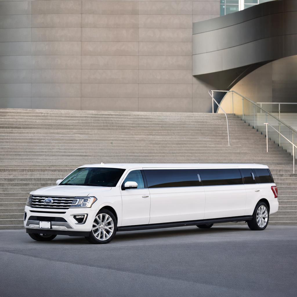 Rent Ford Expedition White Limo Rentals in Bergen County