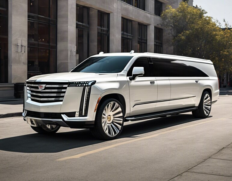 Rent White Cadillac Escalade Limo in NJ | Bergen County Limo