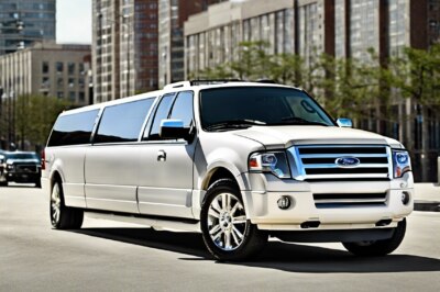 Rent Ford Expedition White Limo Rentals in Bergen County