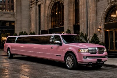 Rent Lincoln Navigator-Pink Limo in NJ with Bergen County Limo