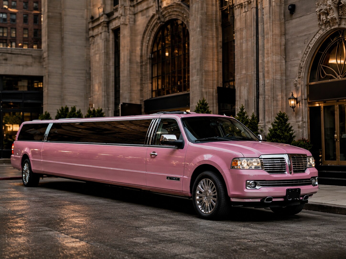 Rent Lincoln Navigator-Pink Limo in NJ with Bergen County Limo