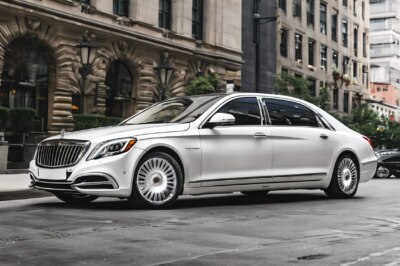 Maybach White Limousine Rentals in NJ | Bergen County Limo