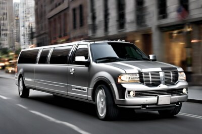 Silver Lincoln Navigator Limo Rental in NJ | Bergen County Limo