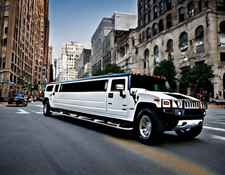 Book White Hummer H2 Limousine Online in NJ