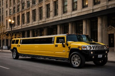 Yellow Hummer H2 Limo Rental - Book Online