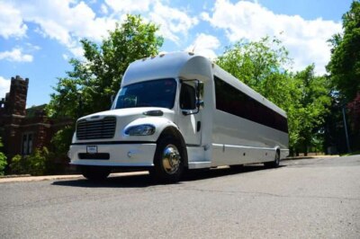 Rent a Freightliner Party Bus in Bergen County