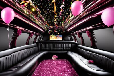 Luxury Birthday Celebration: Limousine and Party Bus Services for Hire