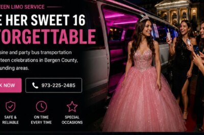 Book Sweet Sixteen Limousine Service in NJ - Online Limos & Party Buses