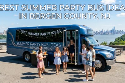 Bergen County NJ Summer Party Bus Ideas & Rentals